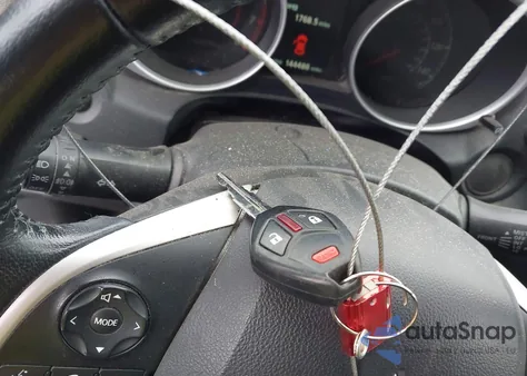 2014 Mitsubishi Outlander Sport Es z USA, uszkodzony, nr VIN 4A4AP3AU4EE031872